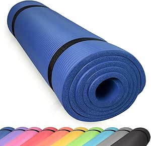 Flow Yogamatte TPE, 2 x EVA-Yogasteine ​​(Gummischaum), 1 x Baumwoll-Yogagurt für Anfänger